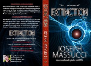 Extinction book covers